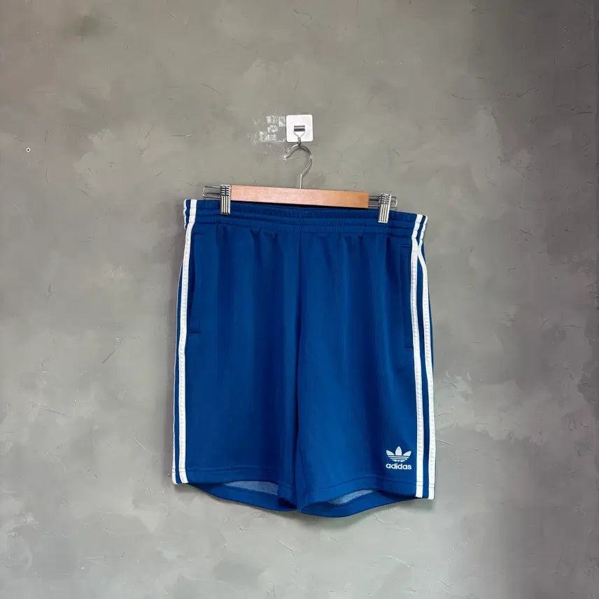 [BUNJANG] Adidas Firebird Shorts Blue / 아디다스 파이어버드 반바지 블루
