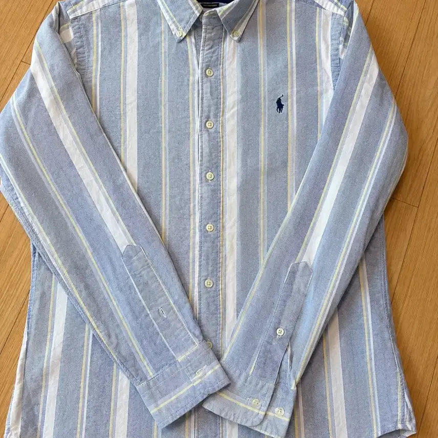 [BUNJANG] Polo Ralph Lauren Striped Shirt Men's Size S/M / 폴로 랄프로렌 스트라이프 셔츠 남성