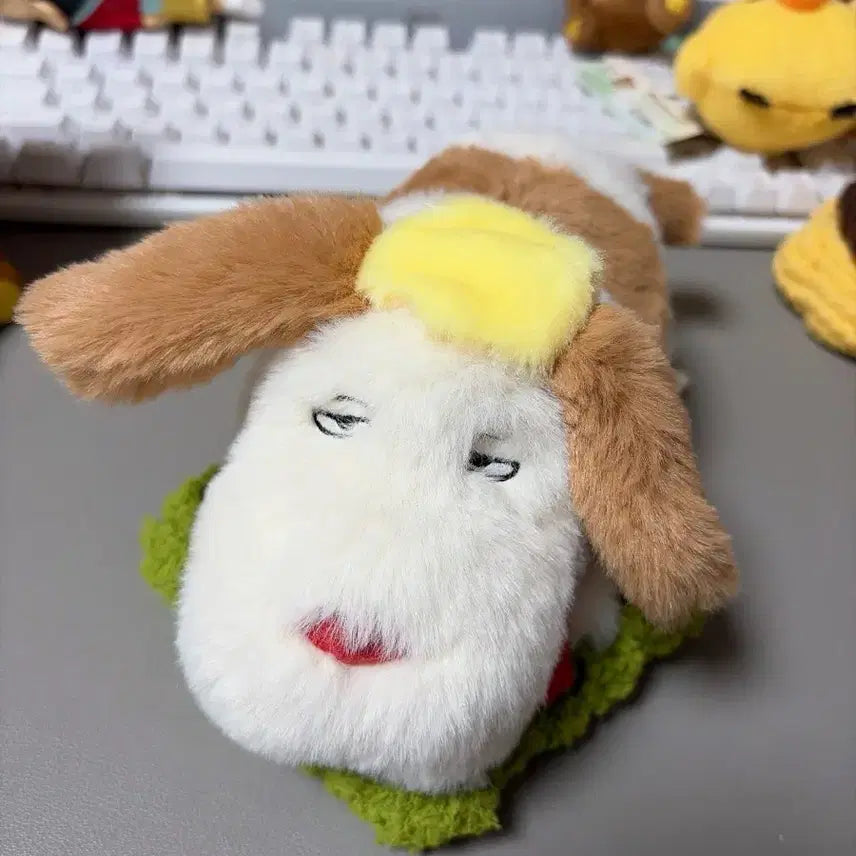 [BUNJANG] Studio Ghibli No-Face "HIN" Doll & Grass Green Coaster Bundle / 지브리 힌 인형 + 잔디색코스터