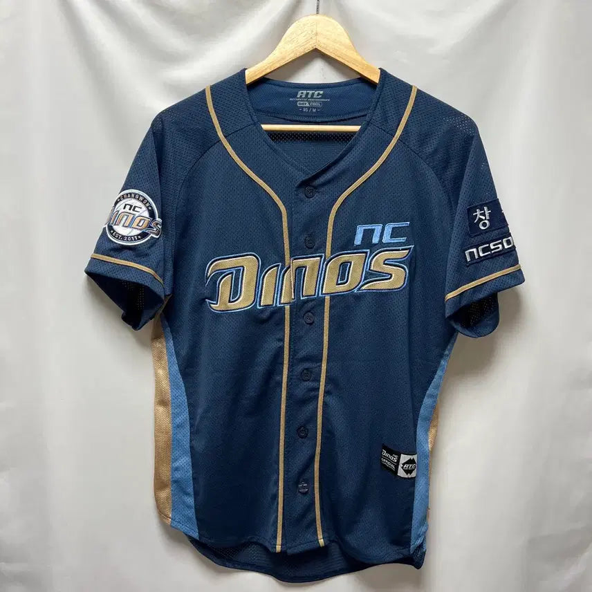 [BUNJANG] NC Dinos ATC Navy Uniform #22 (Size M) / [정품/M] NC다이노스 엔씨 ATC 22번 네이비 유니폼