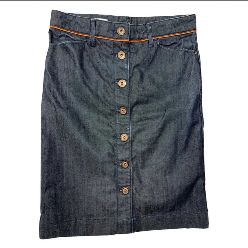 [BUNJANG] Gap Vintage Button Denim Mini Skirt / 갭 빈티지 버튼 데님 미니스커트