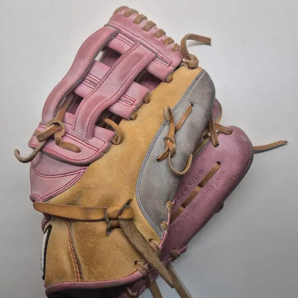 [BUNJANG] WE Baseball Glove Pink/Brown / WE 야구 글러브 핑크/브라운 팝니다.