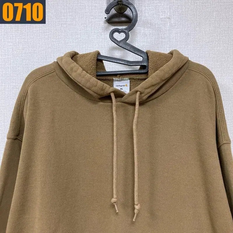 [BUNJANG] Carhartt Beige Hoodie T-Shirt / 105 CARHARTT 칼하트 베이지 후드 티셔츠