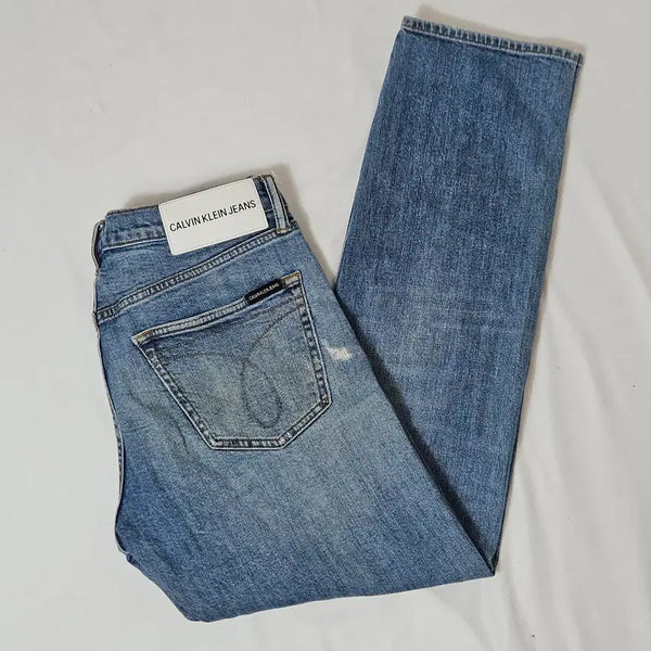 [BUNJANG] Calvin Klein Jeans Premium Denim Pants Italian Selvage Spandex Jeans Size 32 / 캘빈클라인 진스 프리미엄 데님팬츠 이탈리안 셀비지 스판 진 32