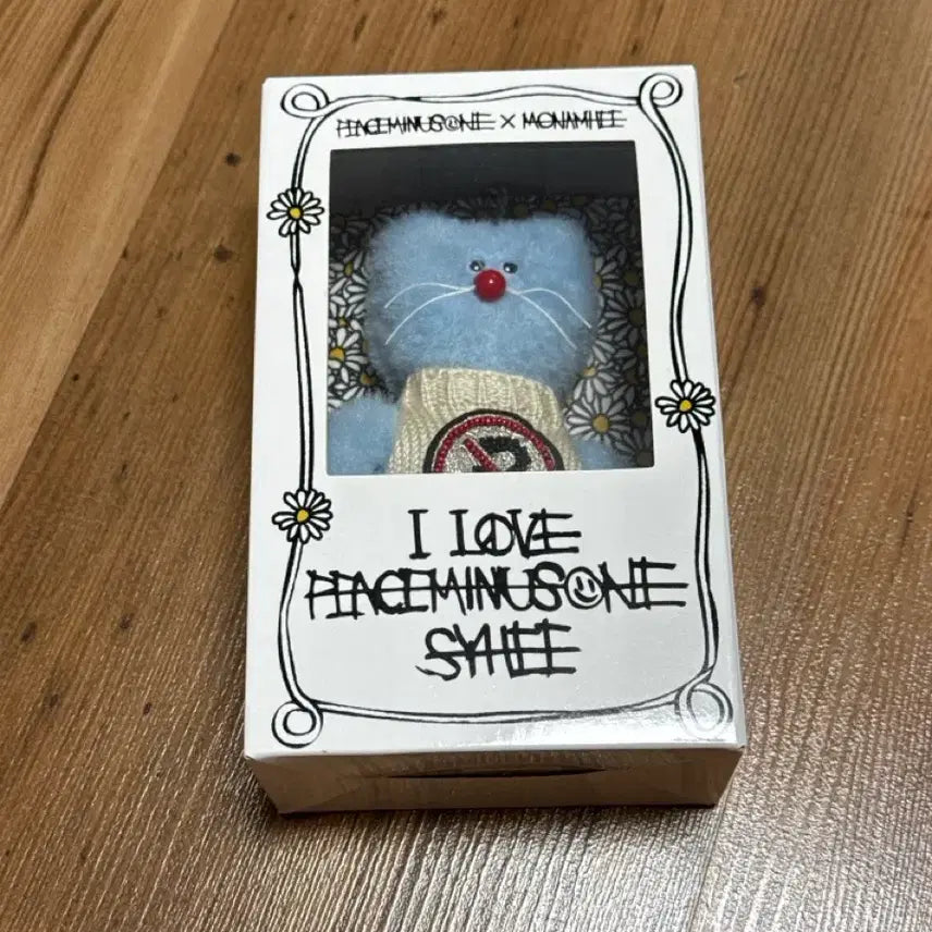 [BUNJANG] PMW Monamhee Sealed Blue Cat Keyring / 피마원 모남희 미개봉