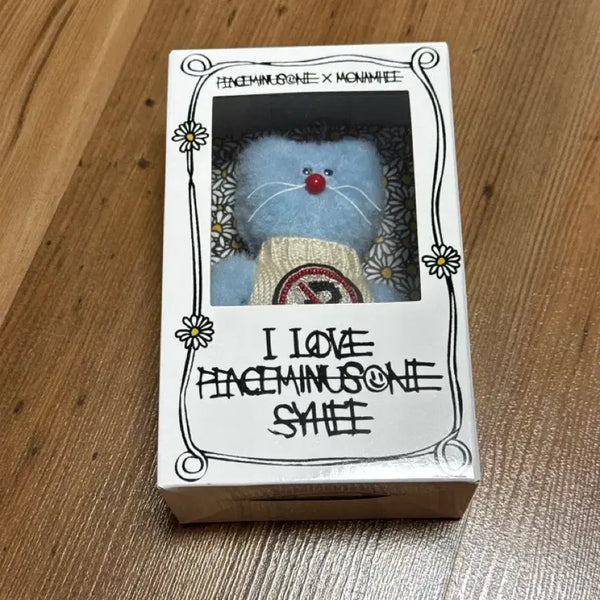 [BUNJANG] PMW Monamhee Sealed Blue Cat Keyring / 피마원 모남희 미개봉
