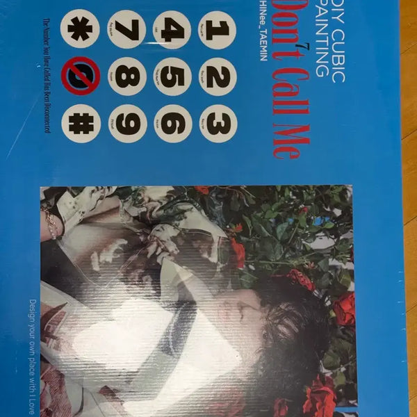 [BUNJANG] Taemin Don't Call Me Diamond Cross Stitch Kit / 샤이니 태민 돈콜미 보석십자수