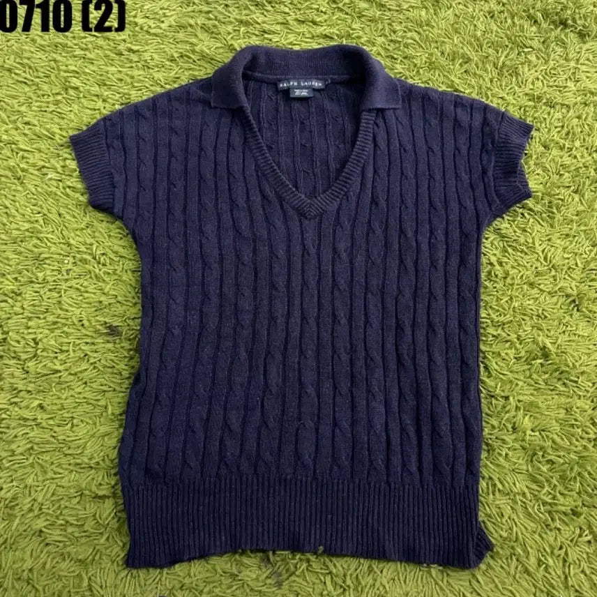 [BUNJANG] Polo Ralph Lauren Short Sleeve Knit T-Shirt / 폴로 반팔 니트