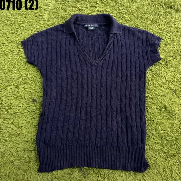 [BUNJANG] Polo Ralph Lauren Short Sleeve Knit T-Shirt / 폴로 반팔 니트