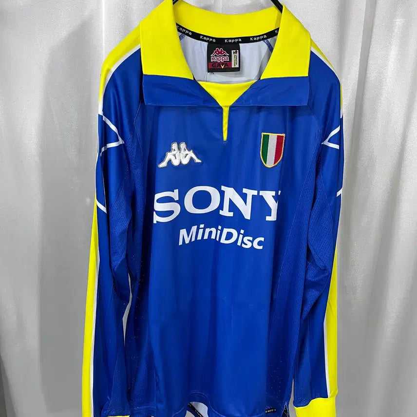 [BUNJANG] Juventus Zidane 1997-98 Basic Away Long Sleeve Retro Jersey (Size M) / 1997-98 Juventus ZIDANE Basic Away