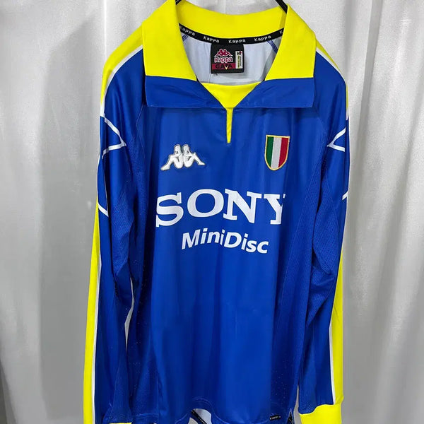 [BUNJANG] Juventus Zidane 1997-98 Basic Away Long Sleeve Retro Jersey (Size M) / 1997-98 Juventus ZIDANE Basic Away