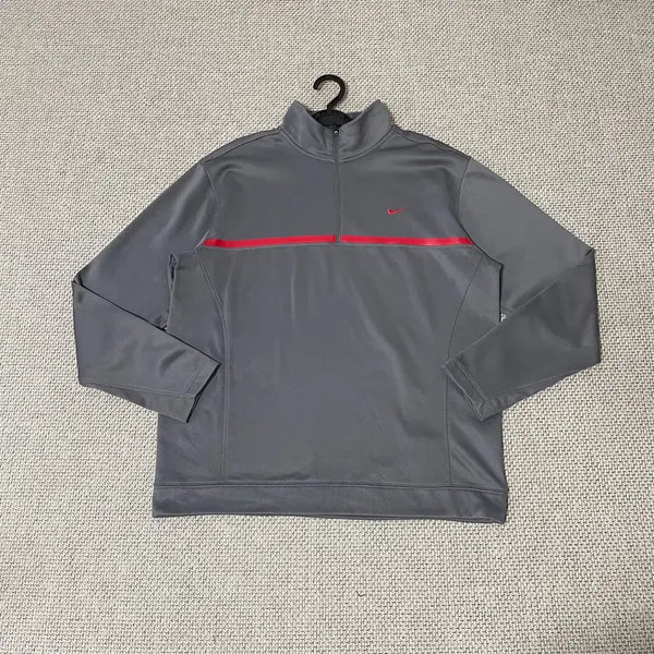[BUNJANG] Nike Golf XL Half-Zip Fleece Performance T-Shirt / XL 나이키 골프 반집업 기모 기능티셔츠 N.6690