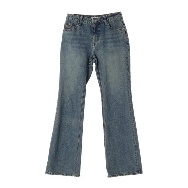 [BUNJANG] PLAC Mid Blue Bootcut Denim Pants Size 27 / PLAC 미드블루 부츠컷 데님팬츠 27