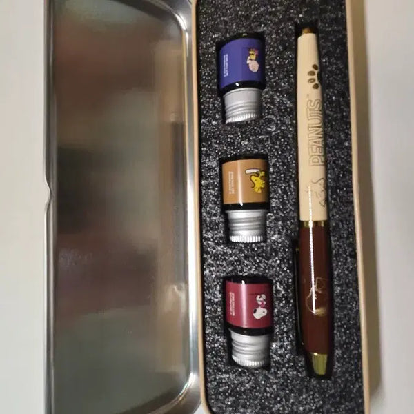 [BUNJANG] Snoopy Fountain Pen and Ink Set / (새상품) 스누피  만년필 잉크 세트
