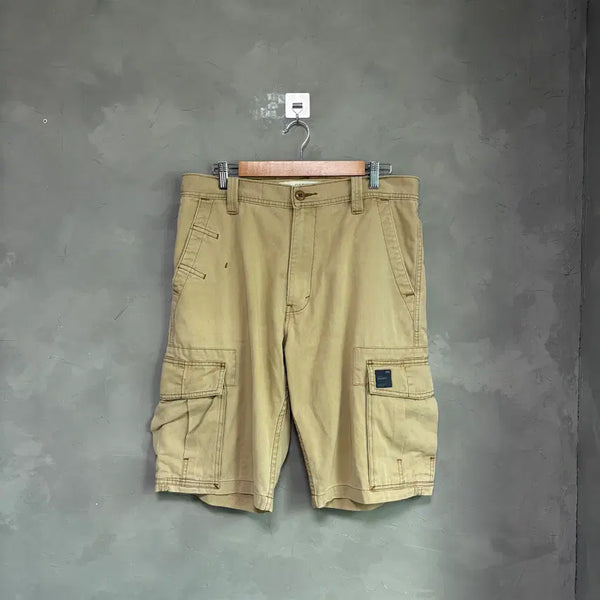 [BUNJANG] Levi's Beige Cargo Shorts / 리바이스 카고 팬츠 반바지 베이지