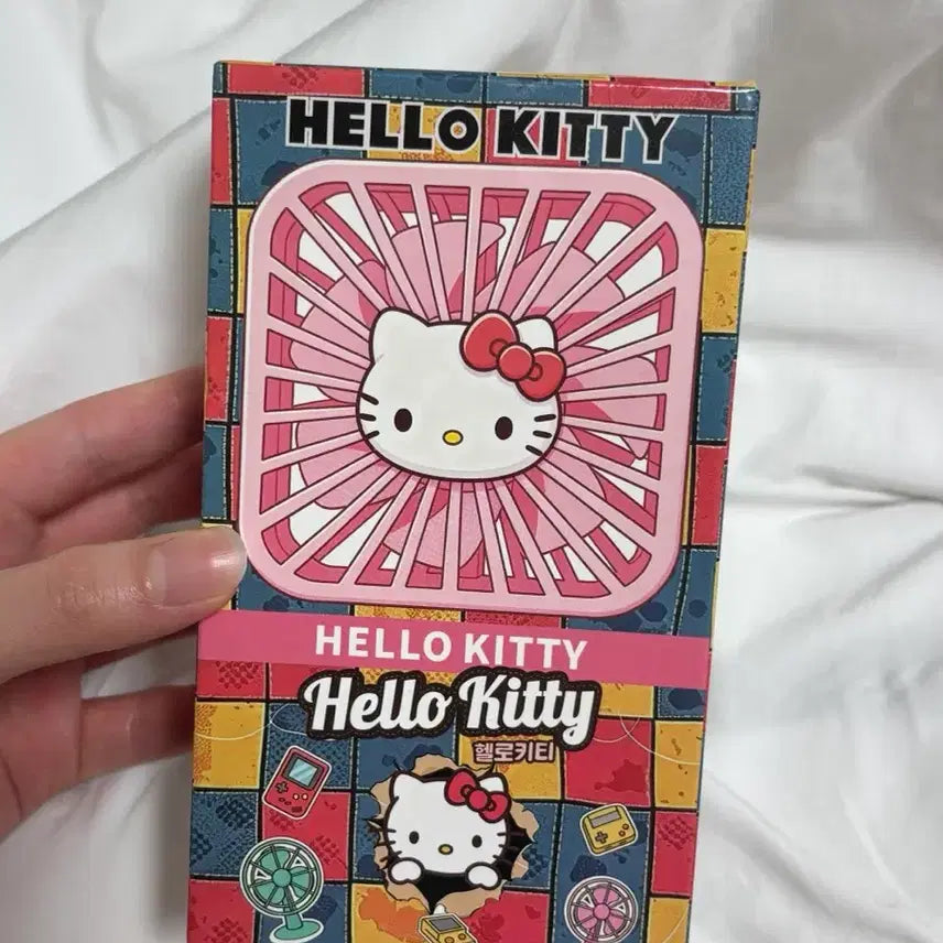 [BUNJANG] Hello Kitty Mini Handheld Fan / 헬로키티 미니 손선풍기 키티선풍기