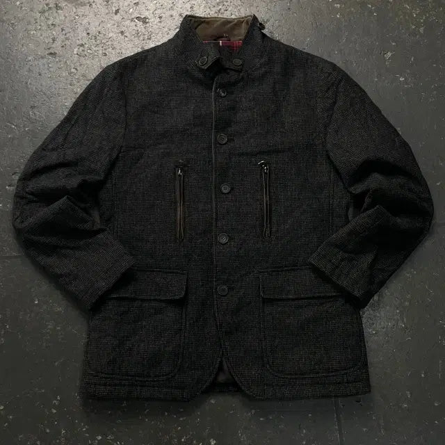 [BUNJANG] 100 Series Houndstooth Pattern Jacket / 100 시리즈 하운드투스 패턴 자켓