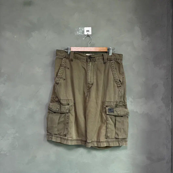 [BUNJANG] Levi's Cargo Shorts Khaki / 리바이스 카고 팬츠 반바지 카키