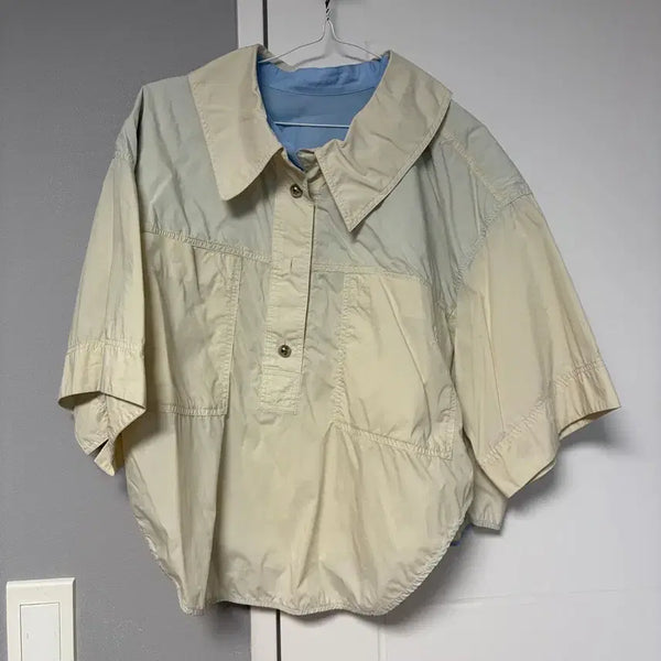 [BUNJANG] System Layered Shirt / SYSTEM 시스템 한섬 오버 레이어드 셔츠