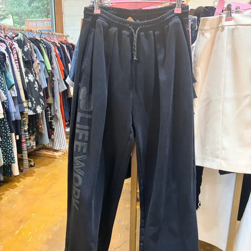 [BUNJANG] LifeWork Training Jogger Pants Black / 라이프워크 트레이닝 바지 블랙