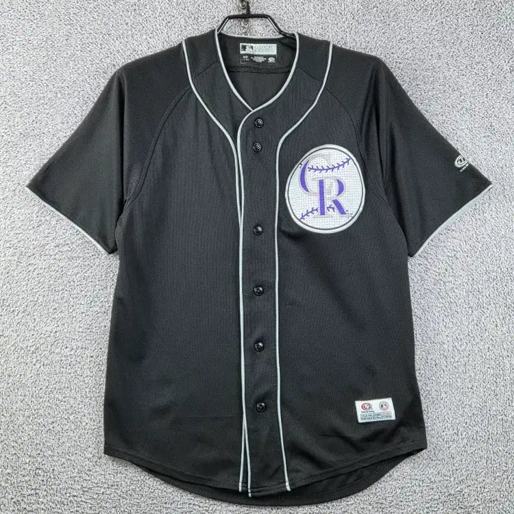 [BUNJANG] MLB True Fan Baseball Jersey Black Size S / MLB 트루팬 베이스볼 져지 ( S ) / 12890