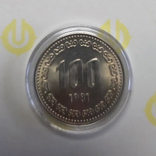 [BUNJANG] 1981 100 Won Coin / 100원 동전 1981년