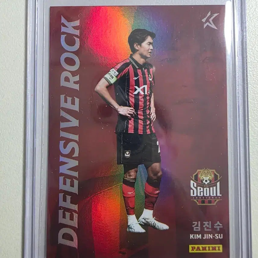 [BUNJANG] Panini 2026 K League Kim Jin-su Defensive Rock Card FC Seoul / 2026 k리그 파니니 김진수 디펜시브락 카드 fc서울