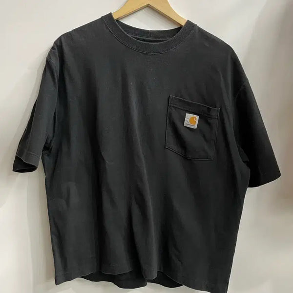 [BUNJANG] Carhartt Black Pocket T-Shirt (Original Fit) - Medium / [M] 칼하트(Carhartt) 블랙 포켓 반팔티 (오리지널 핏) 1.5