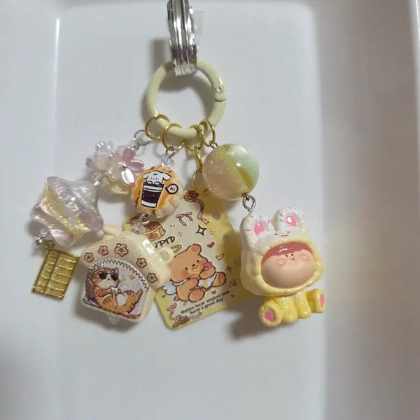 [BUNJANG] Amaryllis Character Keychain / 아마릴리스키링