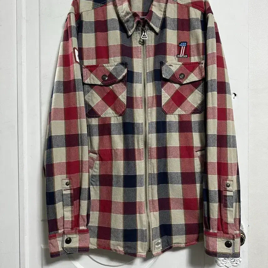 [BUNJANG] Harley-Davidson Plaid Shirt Jacket / 할리데이비슨 플래드 셔츠 자켓