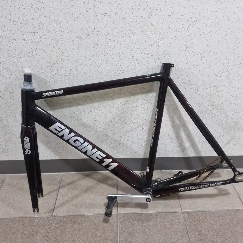[BUNJANG] Engine11 Sprinter Bloodwave Bicycle Frame Set / 엔진11 스프린터 블러드웨이브