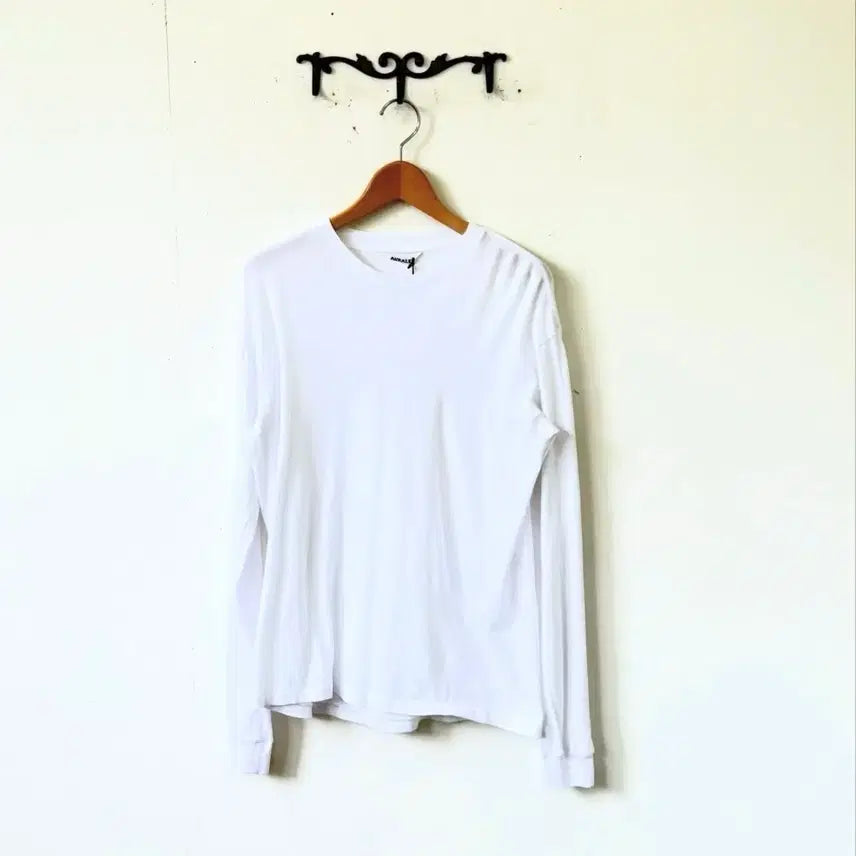 [BUNJANG] Orally White Sleeve T-shirt Size 3 / 오라리 화이트 슬리브 티셔츠