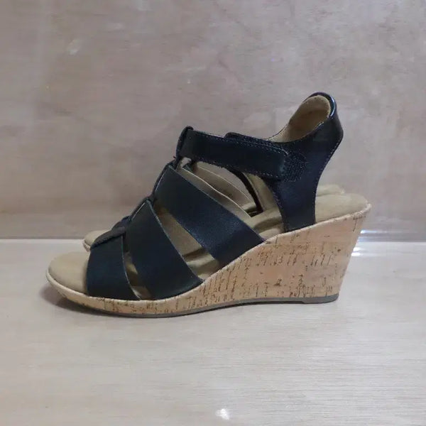 [BUNJANG] Rockport Wedge Platform Sandals Slippers / 후루룩구제2 220 락포트 웨지 키높이 샌들 슬리퍼 260710