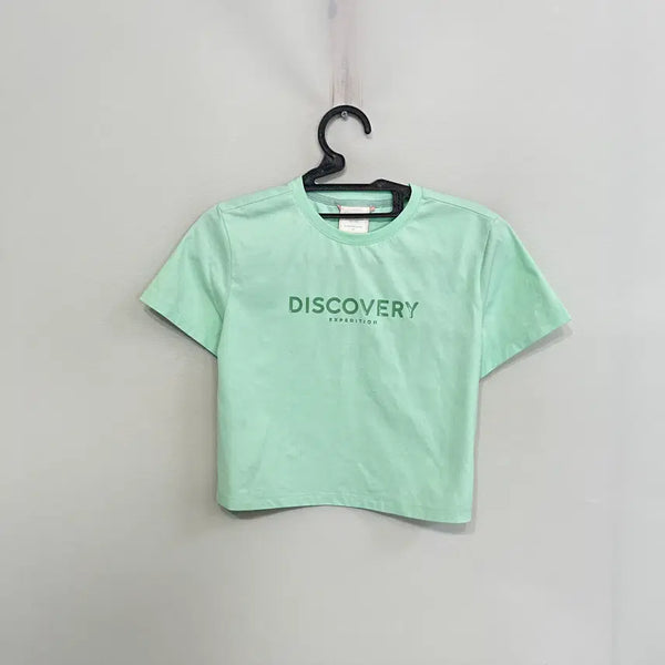 [BUNJANG] Discovery 2024 Short Sleeve T-Shirt / 디스커버리 2024 반팔 티셔츠 90