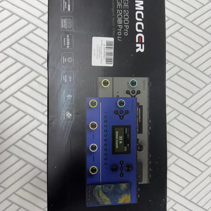 [BUNJANG] MOOER GE200ProLi Multi-Effects Pedal / MOOER  GE200ProLi 멀티이펙터 판매합니다