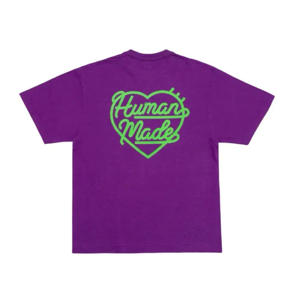 [BUNJANG] Human Made Color T-Shirt Purple XL / 휴먼메이드 컬러티셔츠 퍼플 XL