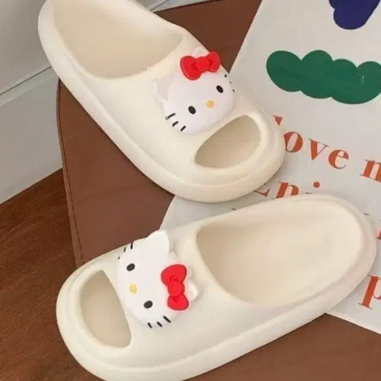 [BUNJANG] Kitty Slippers / 키티슬리퍼