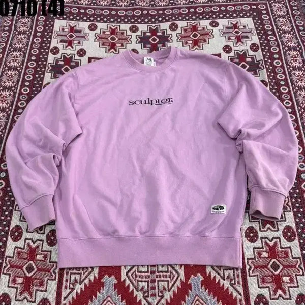 [BUNJANG] Sculptor Sweatshirt Lavender M / SCULPTOR 스컬프터 맨투맨 라벤더 M 0710