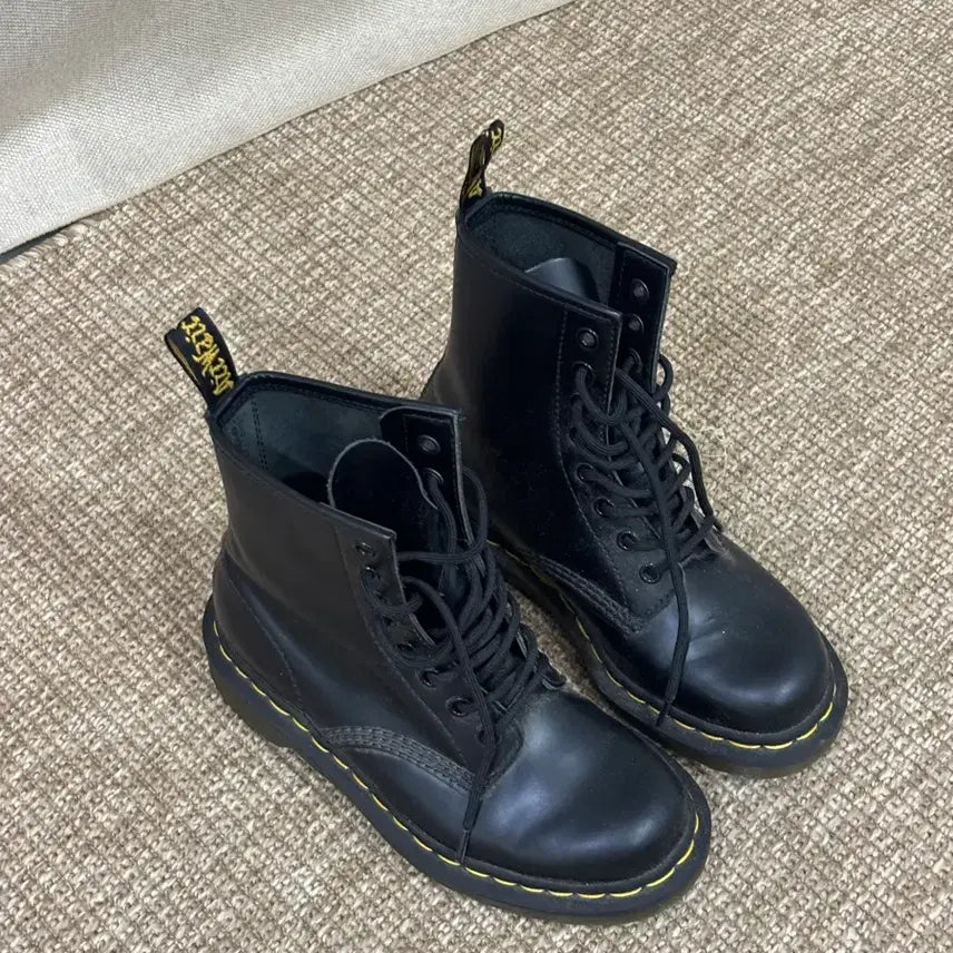 [BUNJANG] Dr. Martens 1460 Black Leather Boots 230mm / 닥터마틴 워커 부츠 1460 블랙 230mm