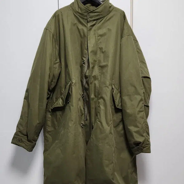 [BUNJANG] Steadywear Cotton/Nylon Field Parka (Olive) Size 2 / 스테디에브리웨어 코튼/나일론 필드 파카 (올리브) 2사이즈