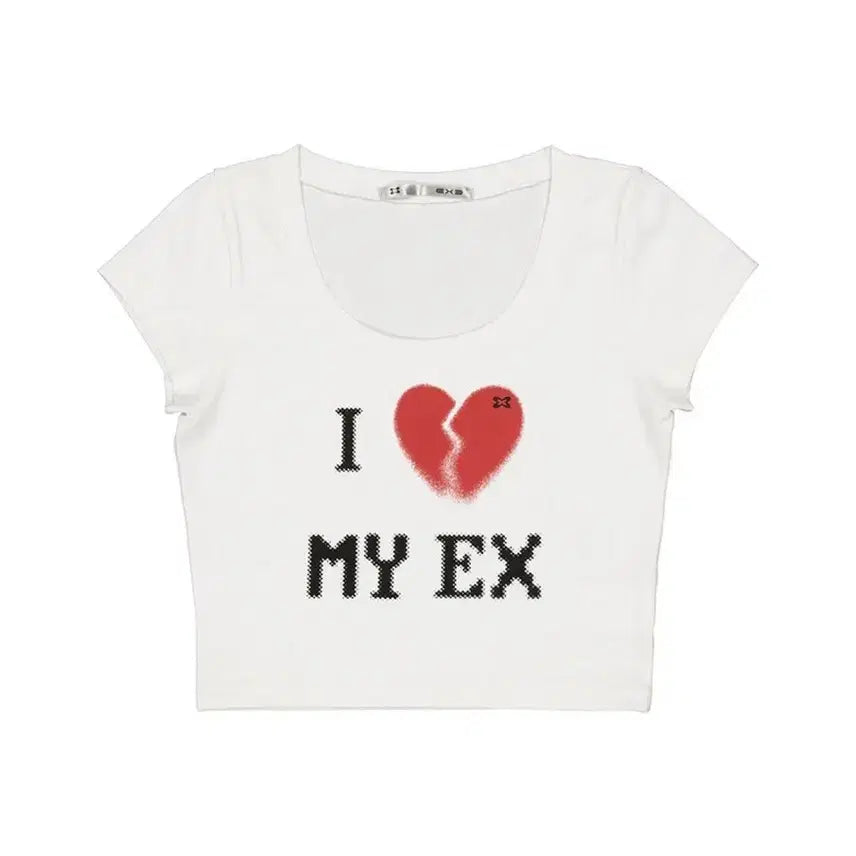 [BUNJANG] Setupexe Hate My Ex Top T-Shirt / 셋업이엑스이 setupexe hate my ex top 반팔티