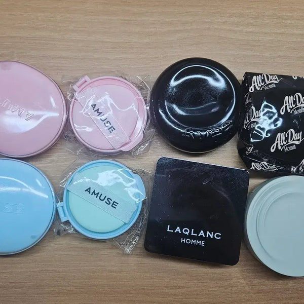 [BUNJANG] Bundle Set of 5 Cushions (AMUSE, LAQLANC, All Day, Parnell) / 쿠션 5개 일괄 판매