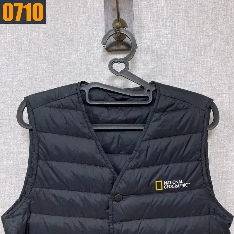 [BUNJANG] National Geographic 90 Goose Down Padded Vest / 90 내셔널지오그래픽 구스다운 패딩 조끼