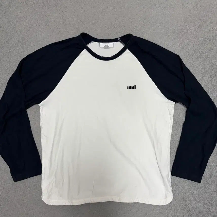 [BUNJANG] AMI Reglan T-Shirt (Size 100-103) / AMI 아미 레글런 티셔츠 100-103사이즈