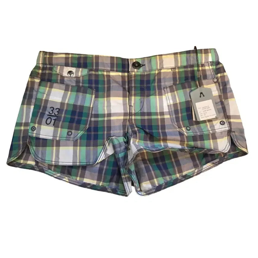 [BUNJANG] G-Star Raw Check Pattern Shorts / G-STAR RAW 숏팬츠 체크 반바지 33 01(25)