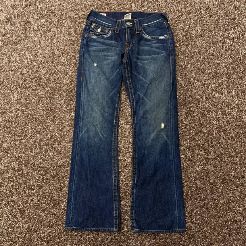 [BUNJANG] True Religion Billy Wash Bootcut Denim Pants Size 30 / 30 트루릴리전 부츠컷 빌리 워싱 데님 팬츠