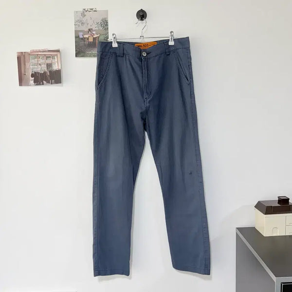[BUNJANG] Edwin 505 Belted Pants / [택포] [33] EDWIN 에드윈 505 신치백 팬츠