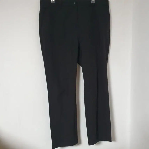 [BUNJANG] Black Straight Fit Women's Pants Size 31 / 블랙 스트레이트핏 여성 바지31