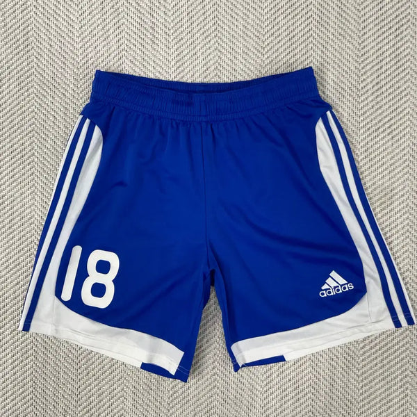 [BUNJANG] Adidas 18 Logo Shorts / 아디다스 18번 로고 반바지