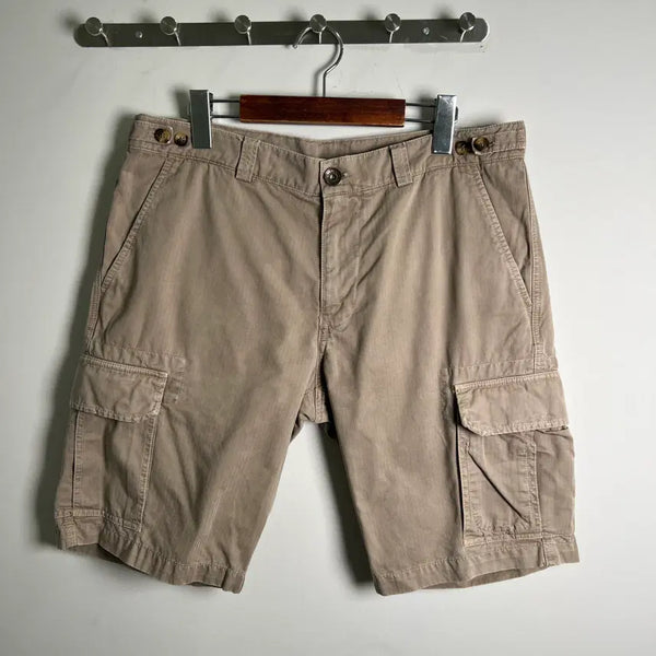 [BUNJANG] Brunello Cucinelli Cotton Washed Cargo Half Pants Size 50 / 브루넬로 쿠치넬리 코튼 워싱 카고 하프 팬츠 50
